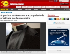 Parroco in auto con prostituta, la notizia dilaga nei giornali latinoamericani