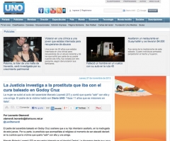 Parroco in auto con prostituta, la notizia dilaga nei giornali latinoamericani