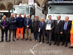 La presentazione del nuovo servizio sui rifiuti