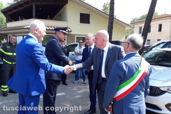 Montefiascone - L'inaugurazione del monumento all'Aviatore