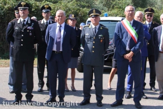 Montefiascone - L'inaugurazione del monumento all'Aviatore