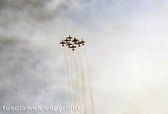 Montefiascone - Lago di Bolsena - Le prove generali delle frecce tricolori