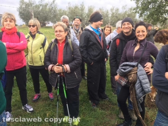 Alcuni partecipanti alla passeggiata