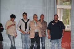 Giovanni Arena con l\'assessore provinciale Paolo Bianchini
