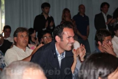 Il sindaco di Montalto di Castro Sergio Caci