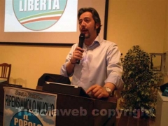Il consigliere regionale Francesco Battistoni