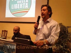 Il consigliere regionale Francesco Battistoni