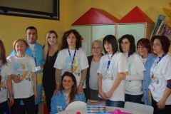 Pediatria, Lorella Cuccarini inaugura il reparto