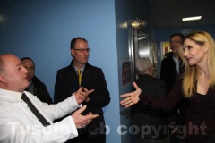 Pediatria, Lorella Cuccarini inaugura il reparto