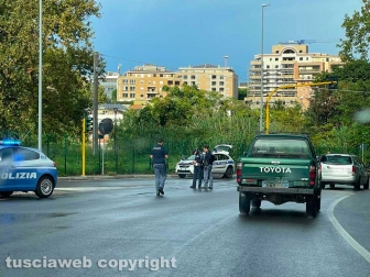 Viterbo - Pedone falciato a Ponte dell'Elce