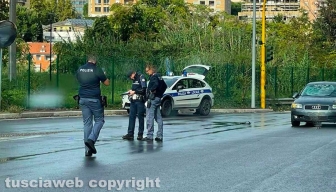 Viterbo - Pedone falciato a Ponte dell'Elce