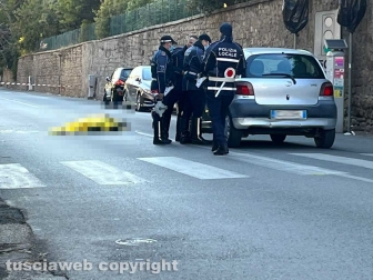 Viterbo - Incidente in via del Pilastro