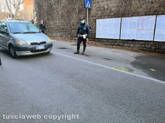 Viterbo - Pedone investito in via del Pilastro