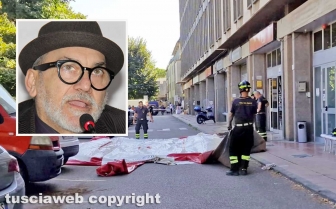 Paolo Pelliccia minaccia di buttarsi dalle finestra della biblioteca