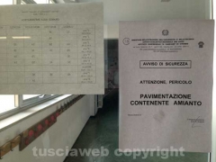 Pericolo amianto all\'elementare Canevari