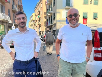 Da sinistra: Daniele Sabatini e Mauro Rotelli