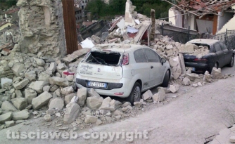 Terremoto - Pescara del Tronto distrutta