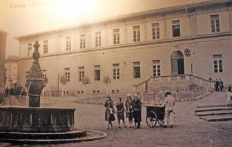 Viterbo - Piazza Dante nel 1929