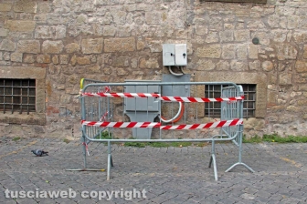Piazza San Carluccio in sicurezza