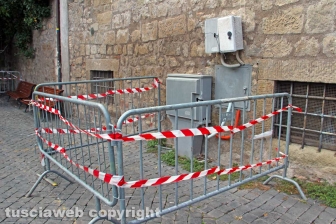 Piazza San Carluccio in sicurezza