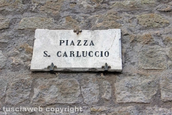 Piazza San Carluccio in sicurezza