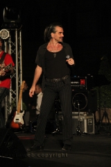 Il miniconcerto di Piero Pelù