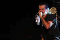 Il miniconcerto di Piero Pelù