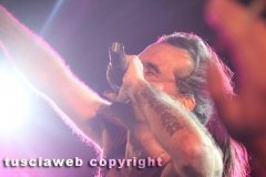 Il miniconcerto di Piero Pelù