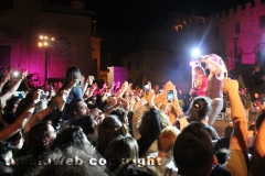 Il miniconcerto di Piero Pelù