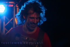 Il miniconcerto di Piero Pelù