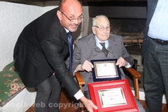Viterbo - Pietro Chiodo festeggia i suoi 106 anni
