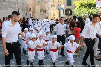 Santa Rosa - Pilastro - Sfilano i minifacchini