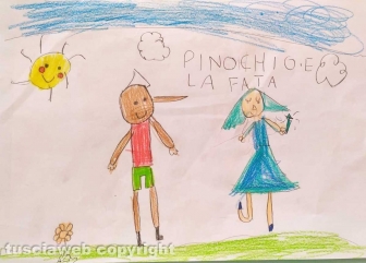 Disegni su Pinocchio - Alunni primaria Alessandro Volta