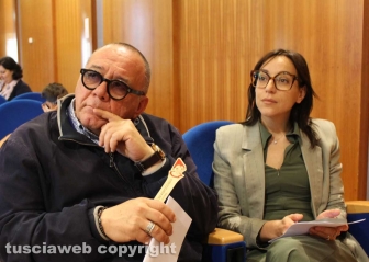 Viterbo - Il Pinocchio di Collodi regalato alle scuole elementari - Donate 3000 copie - La presentazione all'Unitus - Maurizio Donsanti e Claudia Di Iorio