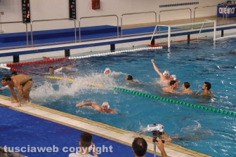 Viterbo - Finale di pallanuoto Under 20 Posillipo - Roma