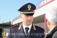 Il comandante della Polstrada Federico Zaccaria