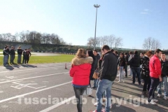 I ragazzi al corso sulla sicurezza stradale
