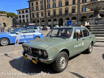 Viterbo - 171esimo anniversario della fondazione della polizia di stato