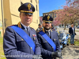 Viterbo - 171esimo anniversario della fondazione della polizia di stato