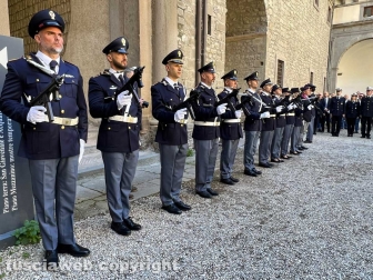 Viterbo - 171esimo anniversario della fondazione della polizia di stato