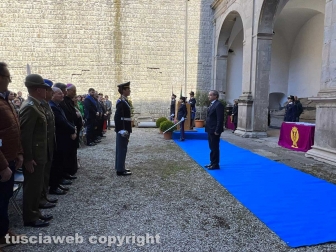 Viterbo - 171esimo anniversario della fondazione della polizia di stato