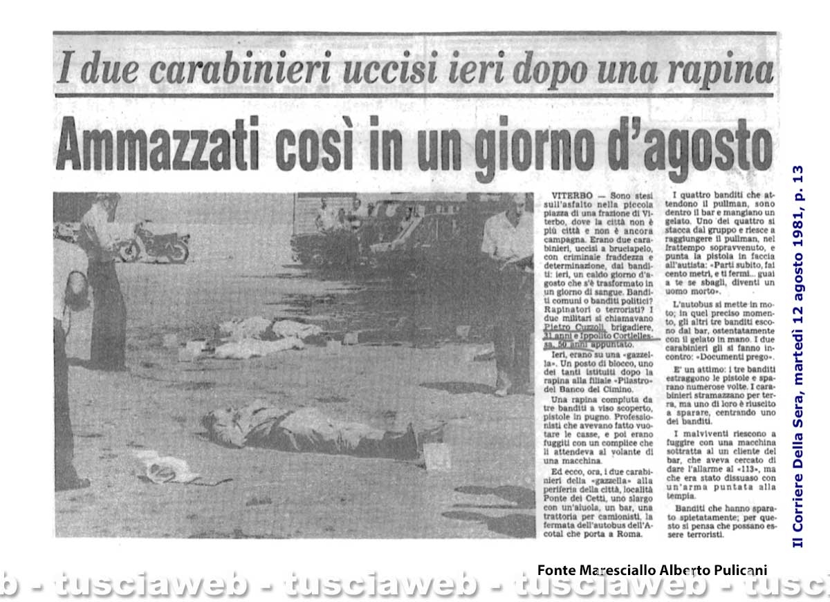 Ponte di Cetti - Uccisione di Pietro Cuzzoli e Ippolito Cortellessa