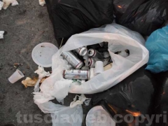 Un sacchetto abbandonato