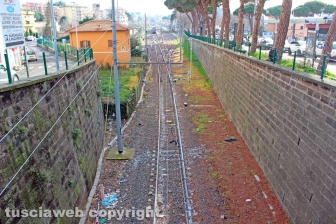 Viterbo - Porta Romana, la ferrovia