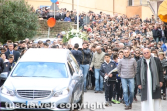 I funerali di Luca Graziosi