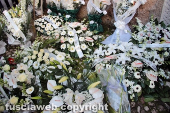 I funerali di Luca Graziosi