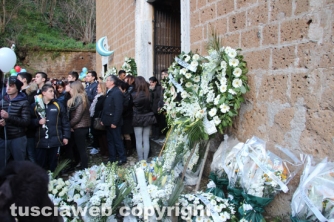 I funerali di Luca Graziosi