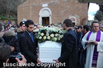 I funerali di Luca Graziosi