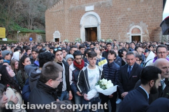 I funerali di Luca Graziosi