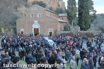 I funerali di Luca Graziosi